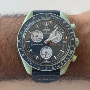 Omega Swatch Moonswatch mission Earth